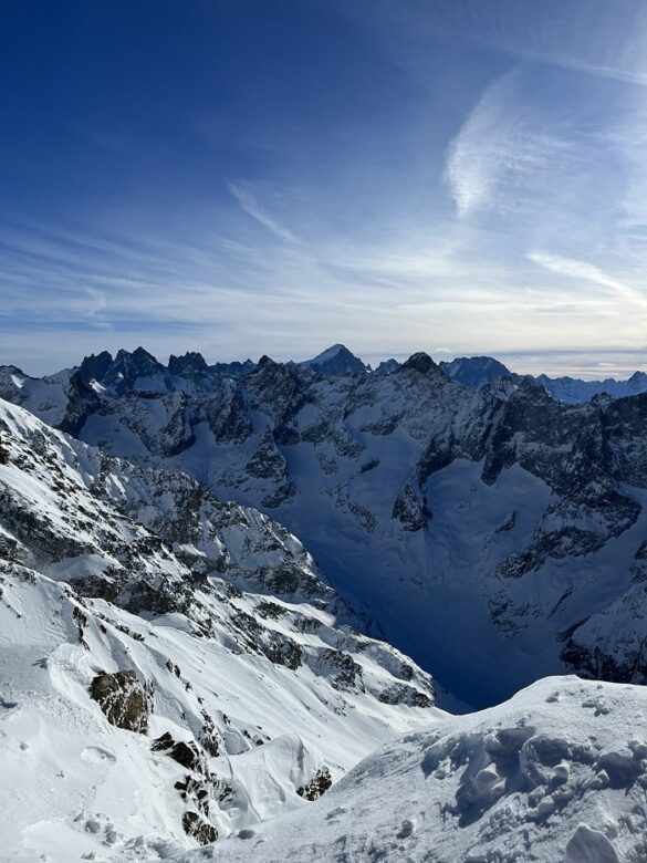Que faire aux 2 Alpes en hiver ? Belvédère des écrins