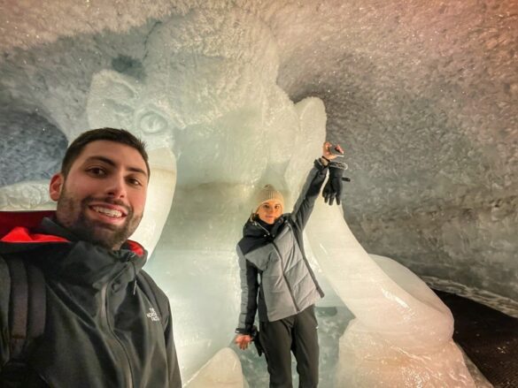 Grotte de glace - Que faire aux 2 Alpes en hiver ?
