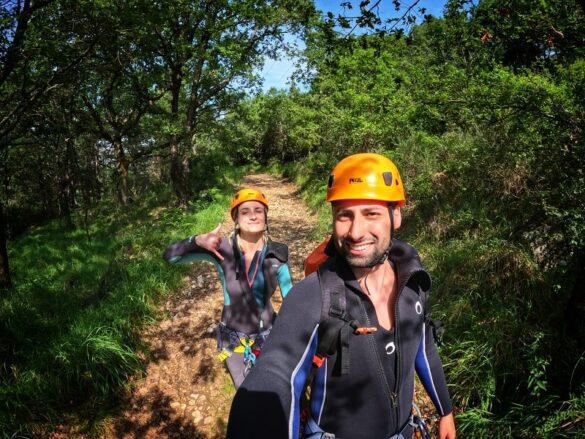 Canyoning proche de Grasse
