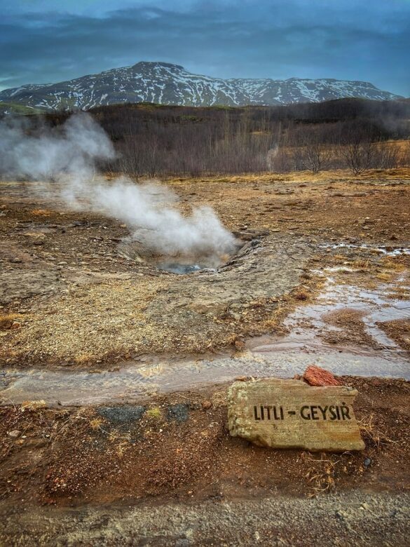 Visiter le Cercle d’Or en Islande : La zone de geysers de Geysir