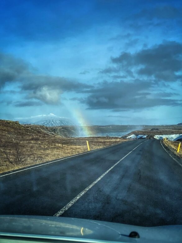 Visiter le Cercle d’Or en Islande : route La cascade Gullfoss