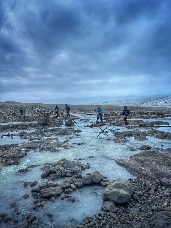 des grottes de glace en Islande