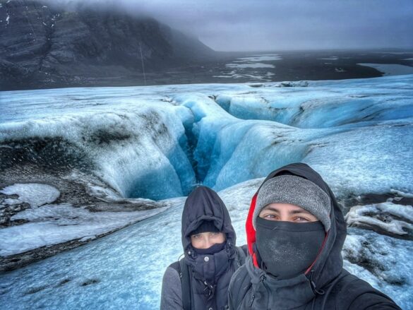 Glacier jökulsárlón en islande