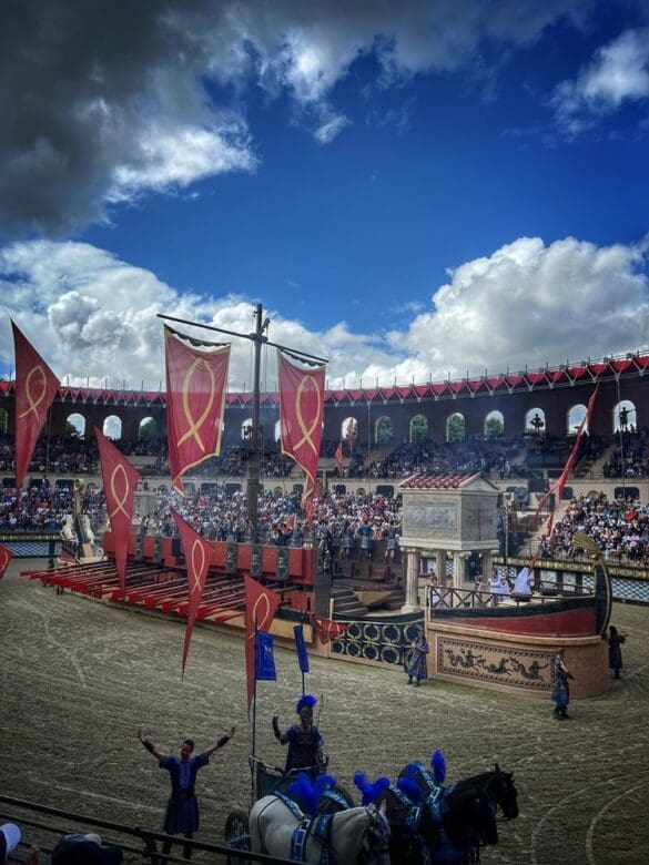 Les spectacles au Puy du Fou - Le signe du triomphe