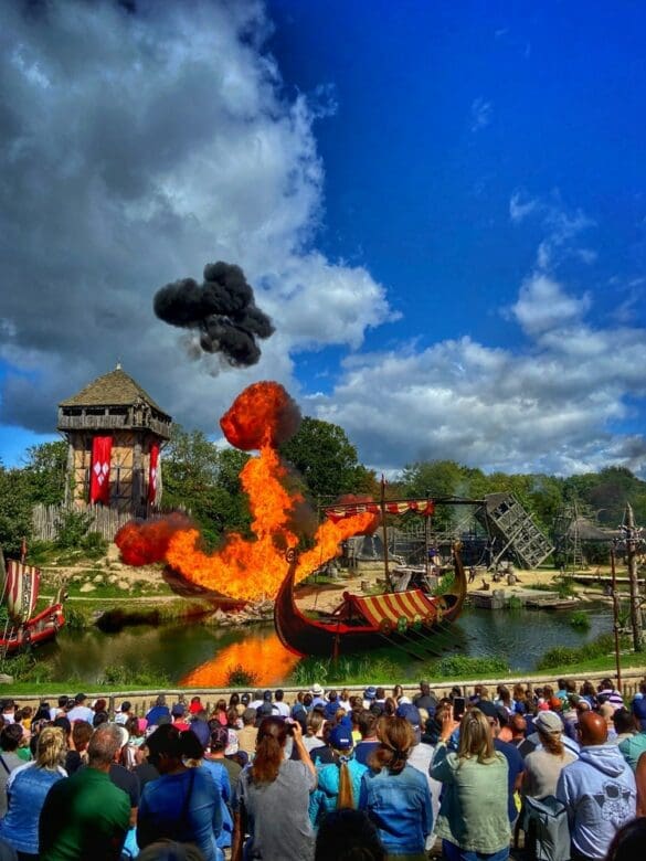 Les spectacles au Puy du Fou - Les vikings