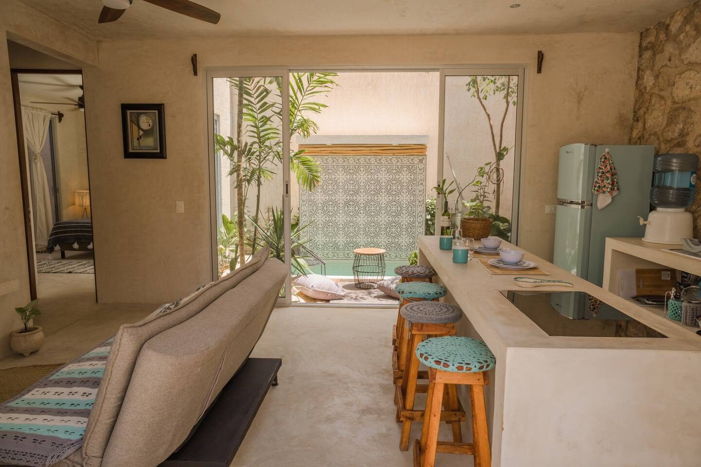 Mes conseils pour visiter le cenote Calavera au Mexique 19 Notre Airbnb à Tulum, au Mexique